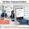 Why Written Communication Is Often More Efficient, Accurate and Reliable Than Talking